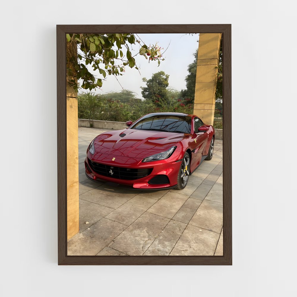 Poster Ferrari à Portofino (vue 5)